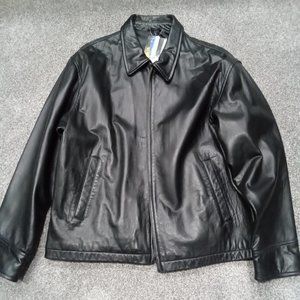 BRAND NEW Mens Leather Jacket - Size XL